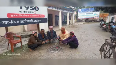 ठंडी हवा ने बढ़ायी कनकनी, घर में दूबके लोग