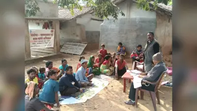 मनरेगा में काम काम मांगों अभियान के तहत बना जॉब कार्ड
