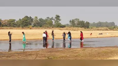 बुढ़ी बगीचा व बुढ़़ैई पिकनिक स्पॉट पर जुटने लगे सैलानी