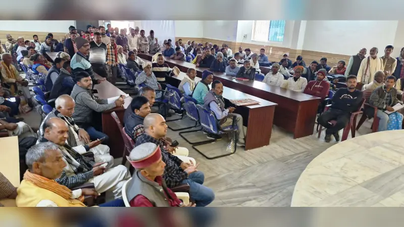 Aurangabad News : एक्सप्रेसवे निर्माण को लेकर अंबा में लगा शिविर