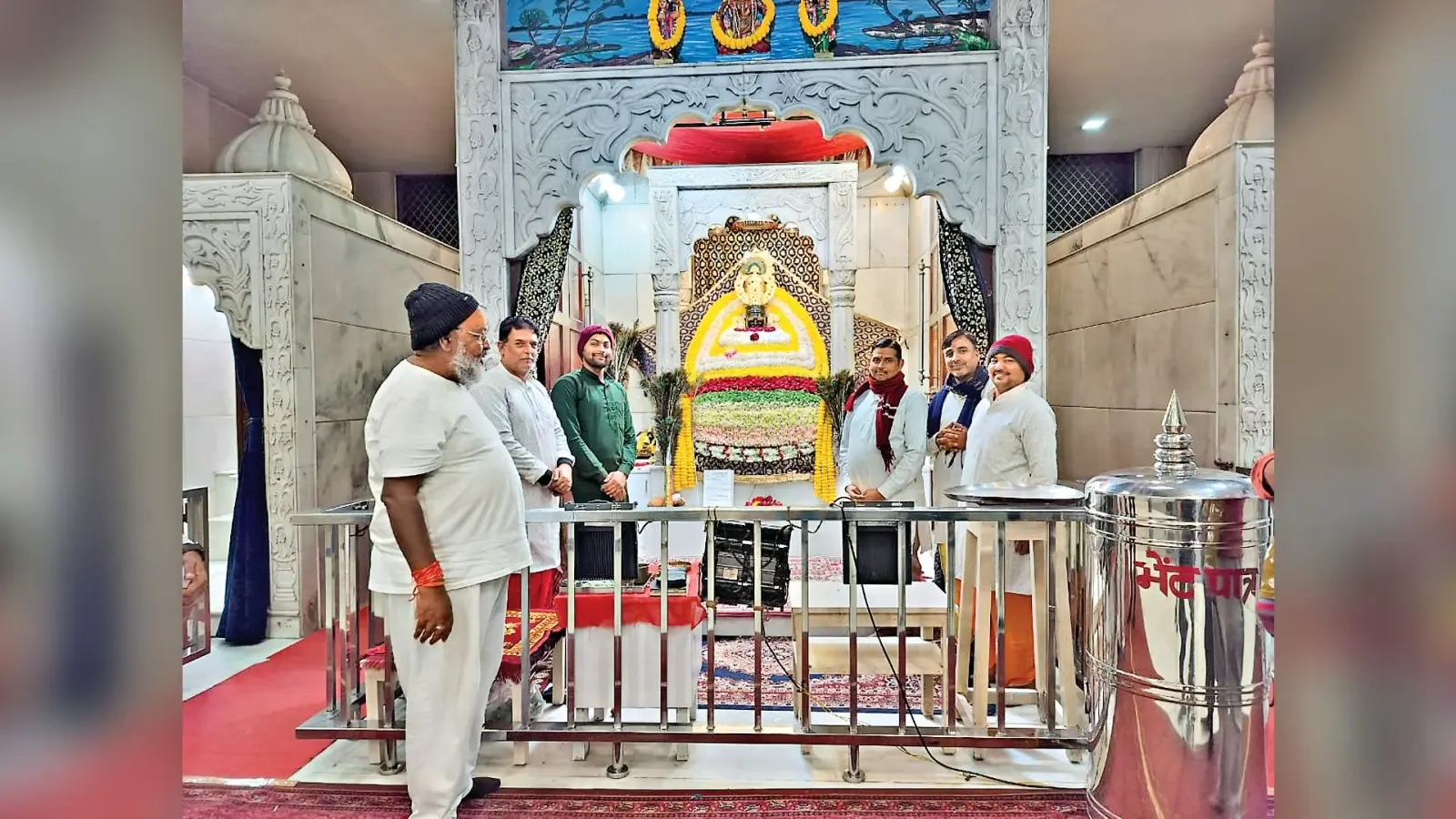 ranchi news : सोमवती अमावस्या पर खाटूनरेश का महास्नान अनुष्ठान उत्सव
