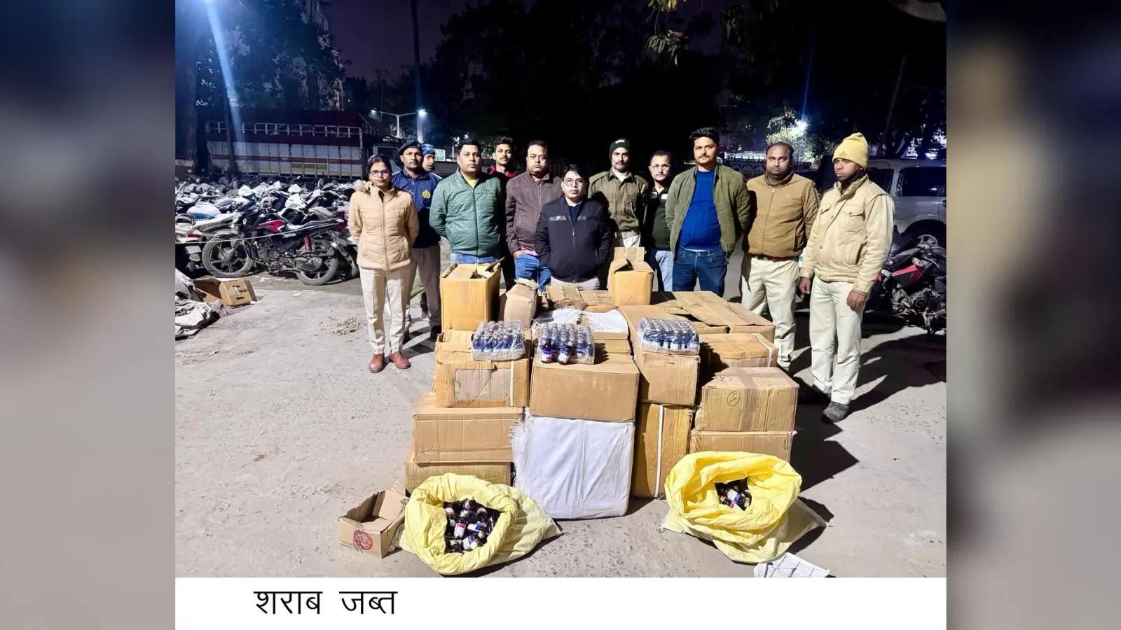 गोदाम में रखा पांच लाख का प्रतिबंधित कफ सीरप जब्त