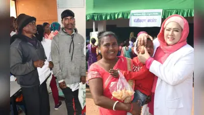 झारखंड के घोर नक्सल प्रभावित क्षेत्र टोंटो पहुंची डॉ भारती कश्यप की टीम, 2043 आदिवासी मरीजों का हुआ इलाज