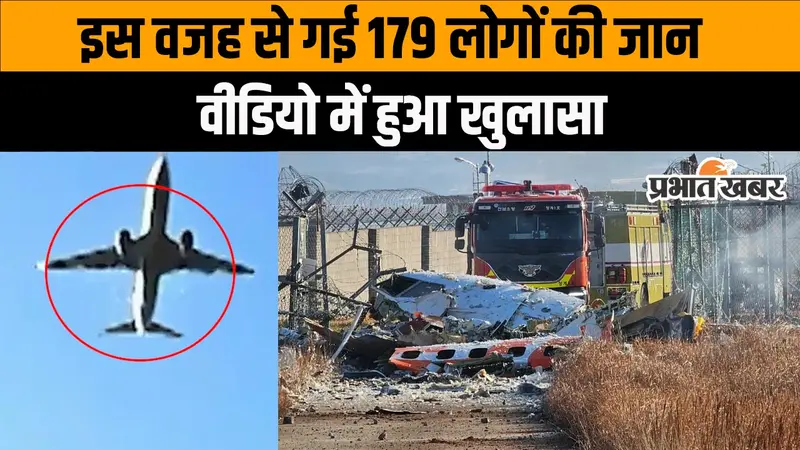 Plane Crash: सामने आया विमान हादसे से पहले का वीडियो, 179 यात्रियों की मौत, देखें Video