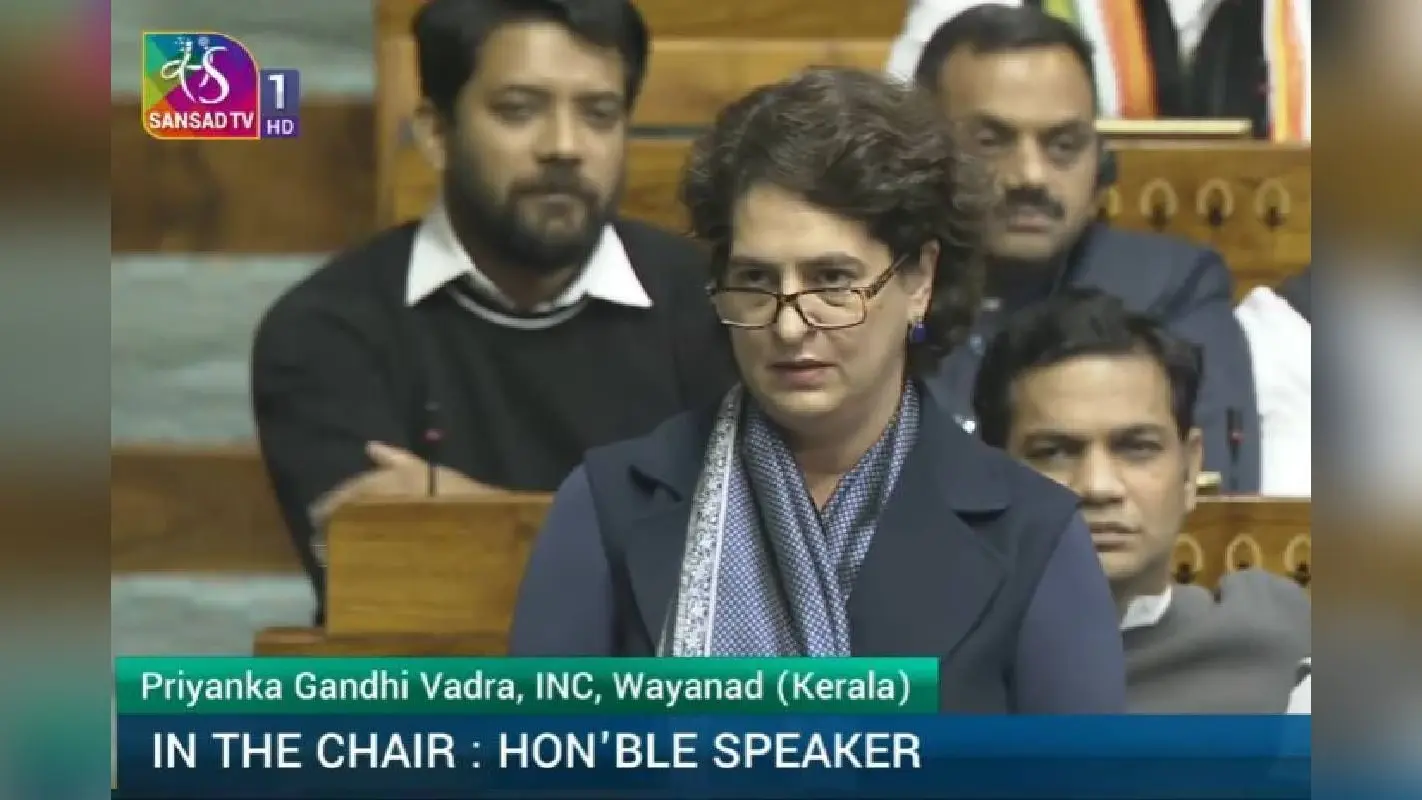 Priyanka Gandhi : क्या सारी जिम्मेदारी नेहरू की है? प्रियंका गांधी का मोदी सरकार से सवाल
