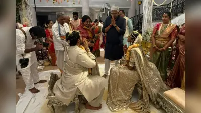 पीवी सिंधु और वेंकट साईं की शादी की पहली तस्वीर आई सामने, फैंस बोले- बैडमिंटन और बिजनेसमैन…