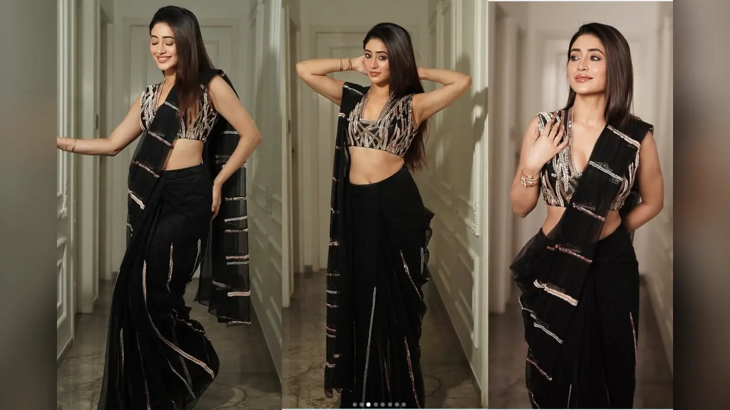 Shivangi Joshi Inspired Party Wear Saree Look: शिवांगी जोशी से लें पार्टी वियर साड़ी लुक का इंस्पिरेशन, दिखें सबसे अलग