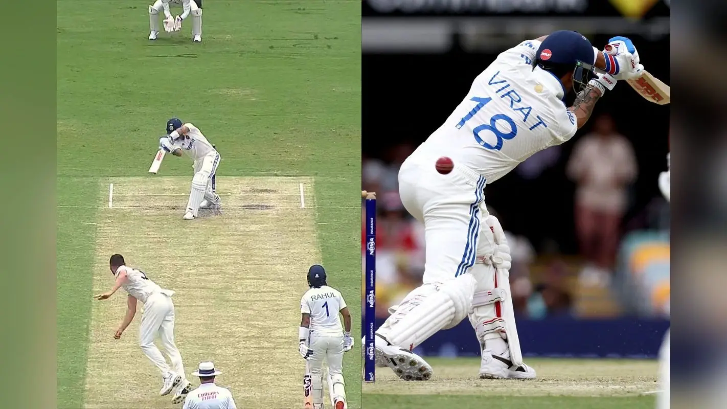 IND vs AUS: ओह Virat! फिर वही गलती, ललचाई गेंद पर विकेट फेंक हुए आउट, देखें Video