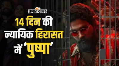 Allu Arjun VIDEO: बुरे फंसे अल्लू अर्जन, 14 दिन की न्यायिक हिरासत में भेजा कोर्ट ने