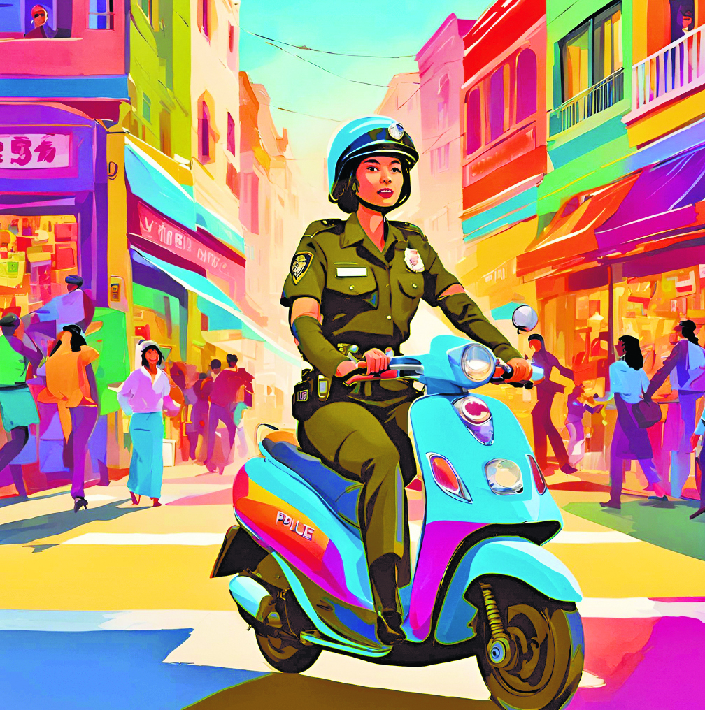 जाम छुड़ाने के लिए ट्रैफिक महिला पुलिसकर्मियों को दी जायेगी स्कूटी