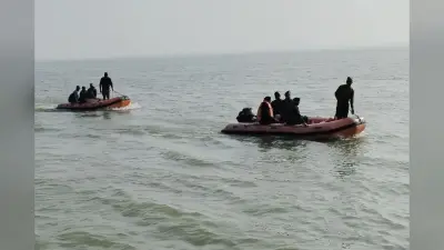 36 घंटे बाद भी लापता 7 लोगों का नहीं चला पता, पूरे दिन गंगा में खोजबीन करती रही SDRF की टीम