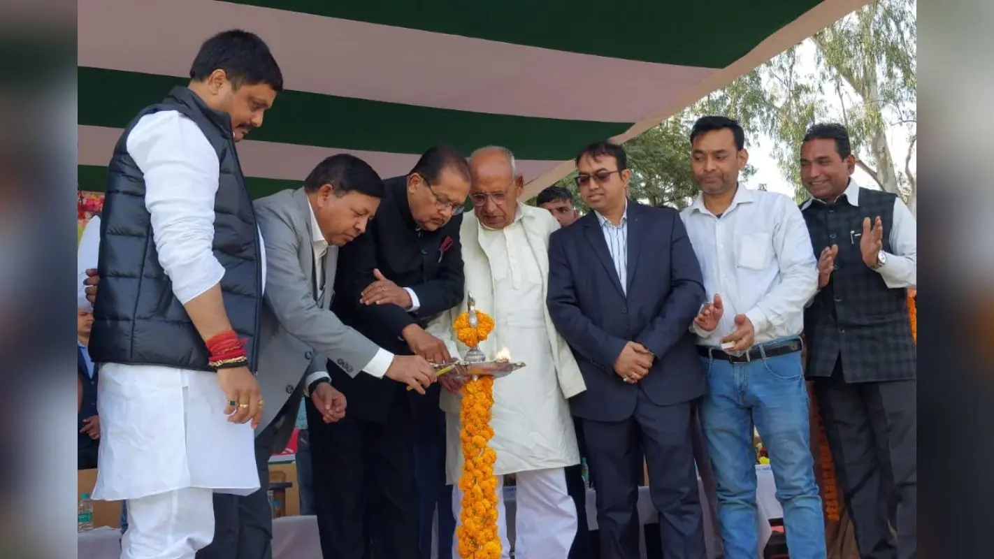 झारखंड के मंत्री राधाकृष्ण किशोर ने पलामू में किसान मेले का किया उद्घाटन, खेतीबाड़ी से अच्छी आमदनी का दिया मंत्र