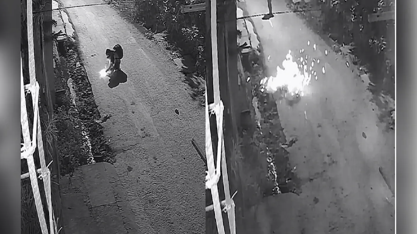 Video: भागलपुर में बैग वाला युवक धमाका करके भागा तो फैली सनसनी, CCTV में कैद हुई पूरी घटना