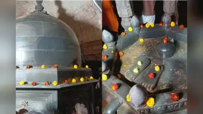 Bihar News: बिहार में जमीन के अंदर से मिला शिवलिंग, 500 साल पुराना बताया जा रहा है मंदिर