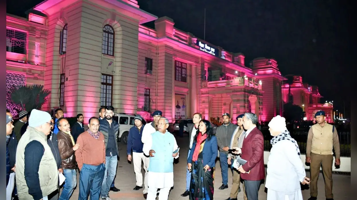 दुल्हन की तरह सजा बिहार विधानमंडल, देश के सभी विधानसभा अध्यक्षों का आज होगा जुटान