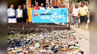 चीराचास वास्तु विहार फेज-2 के मुख्य द्वार से अंदर तक गंदगी का अंबार, लोग परेशान