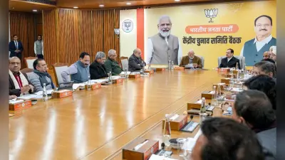 दिल्ली चुनाव को लेकर बीजेपी CEC की बैठक, पीएम मोदी सहित कई बड़े नेता हुए शामिल
