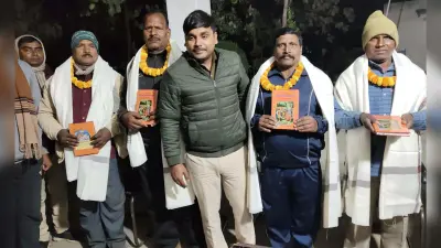 केनगर थाना में चार सिपाही के सेवानिवृत्त होने पर किया सम्मानित