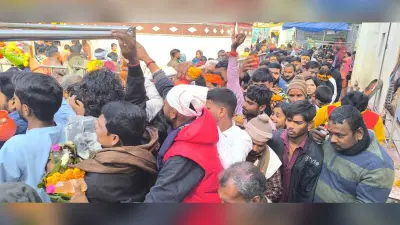 नववर्ष पर 1.15 लाख श्रद्धालु पहुंचे फौजदारीनाथ के दरबार