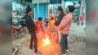 अधिकतम तापमान चार डिग्री तक गिरा, ठंड से आम जनजीवन हुआ अस्त व्यस्त
