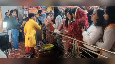 नववर्ष पर जामताड़ा में निकली खाटू श्याम बाबा की यात्रा