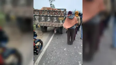 बाइक व ट्रैक्टर के आमने सामने की टक्कर में बाइक सवार युवक की मौत