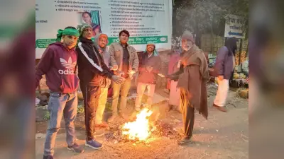 साल के पहले दिन कड़ाके की ठंड व शीतलहरी का कहर