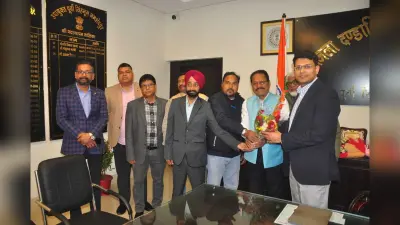 आजादनगर थाना शांति समिति ने किया प्रशासनिक व पुलिस अधिकारियों का अभिनंदन