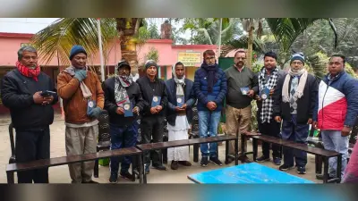 नव वर्ष 2025 के आगमन पर आदर्श मवि मोहनमारी में मिलन समारोह आयोजित