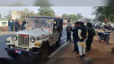 दो बाइकों की हुई टक्कर, एक व्यक्ति घायल