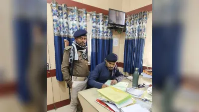 पुलिस ने बैंक शाखाओं व विभिन्न वित्तीय संस्थानों की सुरक्षा व्यवस्था का लिया जायजा