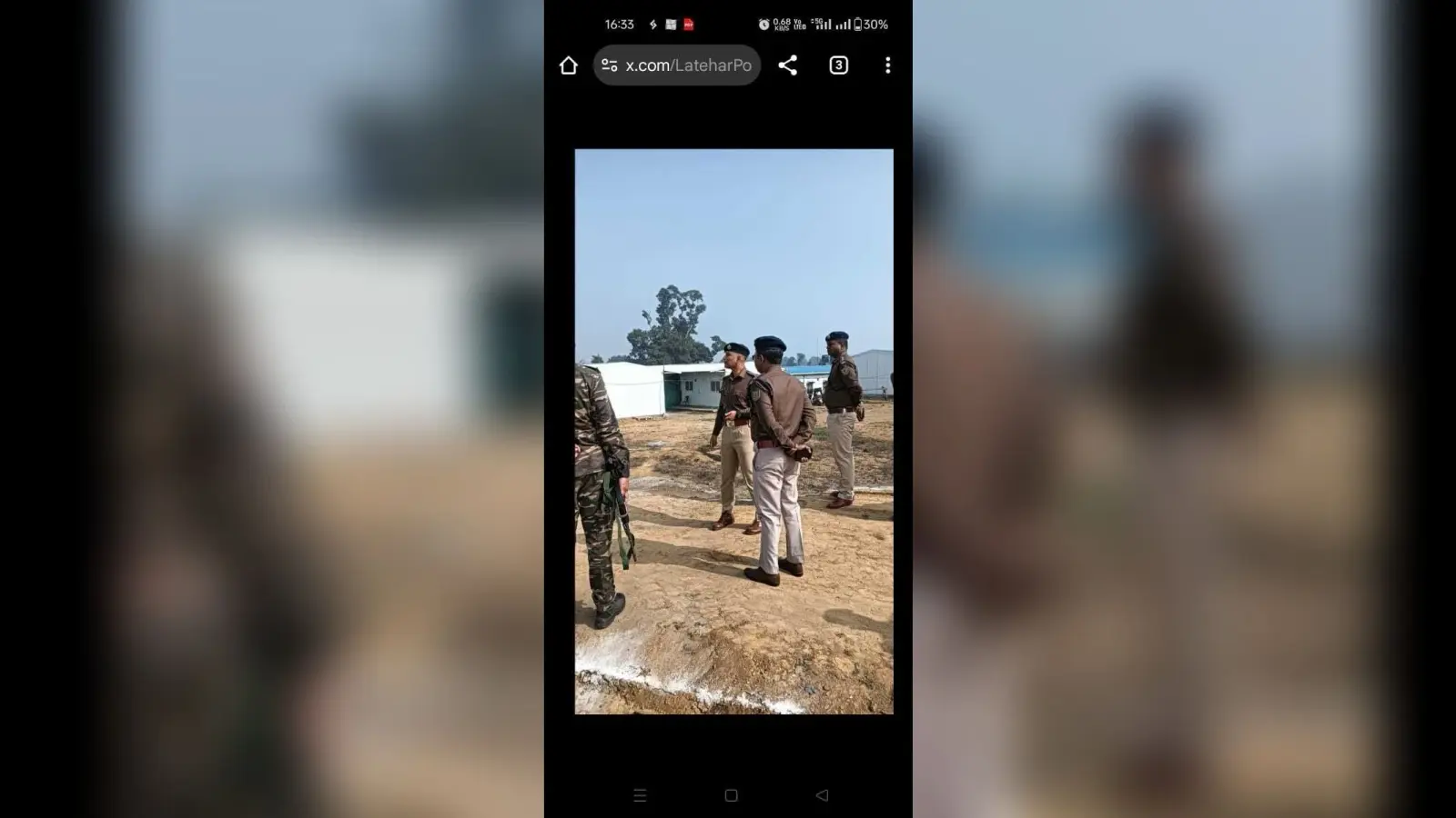 पुलिस अधीक्षक ने किया तुबेद कोल परियोजना का निरीक्षण