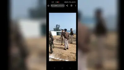 पुलिस अधीक्षक ने किया तुबेद कोल परियोजना का निरीक्षण