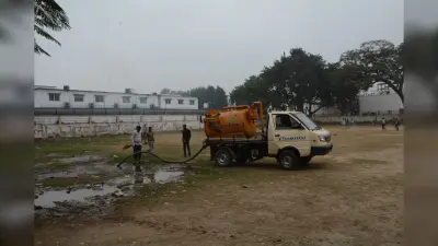 खेल मैदान की स्थिति जर्जर