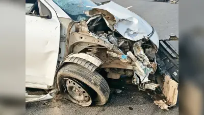 Gaya News : नशे में धुत कार ड्राइवर ने मारा धक्का, चाचा-भतीजे की मौत