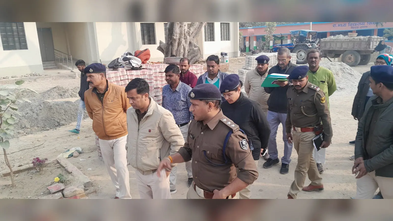 Darbhanga News: शास्त्री चौक से हाइ स्कूल स्टेडियम जाने वाले पथ पर विशेष चौकसी