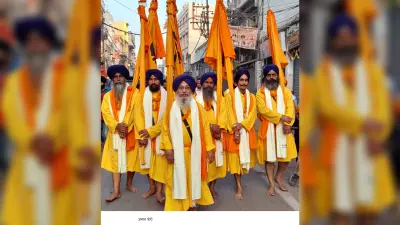 शबद कीर्तन की गूंज से प्रभातफेरी में निहाल हुई संगत