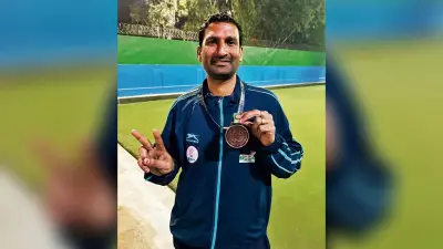 बिहार के चंदन ने नेशनल लॉन बॉल्स में जीता कांस्य पदक