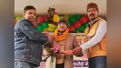 ‘साहित्य साधक सम्मान’ से नवाजे गये डाॅ केके चौधरी