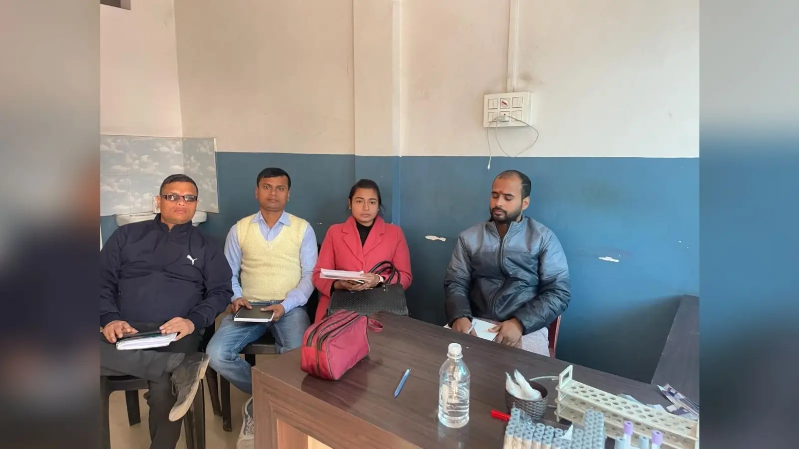 मेडिकल टीम ने की पैथोलॉजी, अल्ट्रासाउंड व नर्सिंग होम की जांच