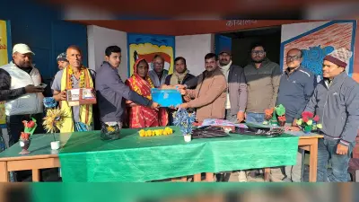 सेवानिवृति उपरांत दो रसोईया को सम्मान पूर्वक दी गयी विदाई