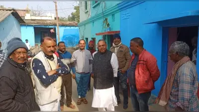 शोक संतप्त परिवार से मिले विधायक