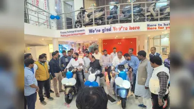 टीवीएस ने इलेक्ट्रिक स्कूटर किया लॉन्च