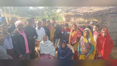 पूर्व विधायक ने पीड़ित परिवार से की मुलाकात