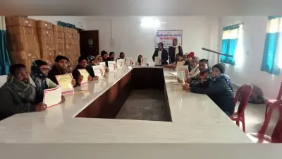 कालाजार व फाइलेरिया से संबंधित दिया गया प्रशिक्षण
