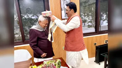 Darbhanga News : शहर के विकास के लिए मुख्यमंत्री से मिले नगर विधायक