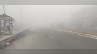 सर्दी का सितम. पछिया हवा के कारण बढ़ी कनकनी, कहीं नहीं जला सरकार का अलाव