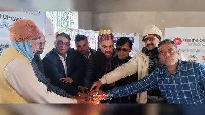 शिविर में 80 लोगों ने करवायी नि:शुल्क आंखों की जांच