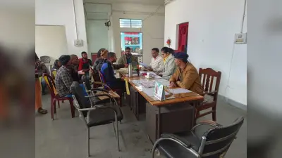 जनता दरबार में चार मामले निष्पादित