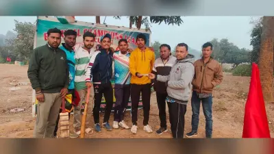 ढोंड़ियातरी पहले व घोरमारा टीम ने दूसरे मैच में की जीत दर्ज